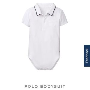 Janie and Jack polo bodysuit